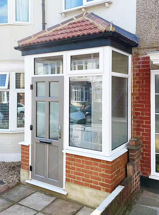 Double glazed porch, styled to your liking in Stratford and East London E15, E20