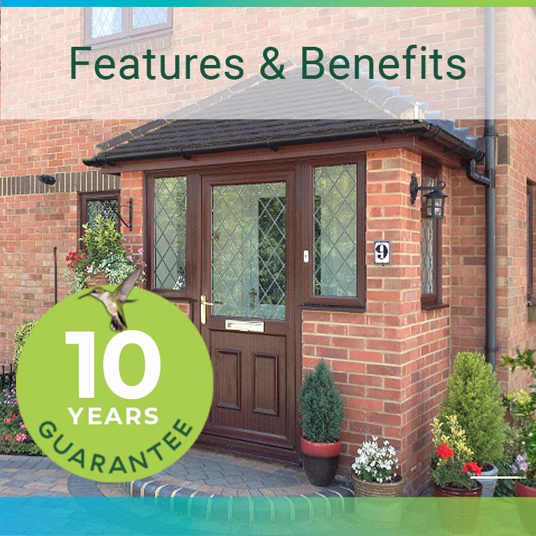 Benefits of Porches for Homes & Gardens in London, Essex, Hertfordshire & Kent
